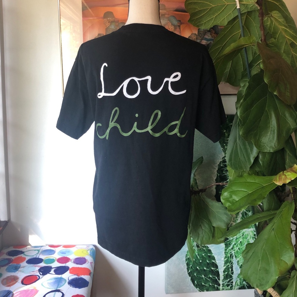 FTC Love Child Black Tee - Picture 3 of 4
